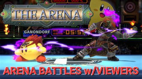 Smash Bros Competitive Style Viewer Battles Arena Youtube