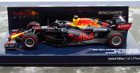 Red Bull Rb B Max Verstappen Winner Dutch Gp Minichamps