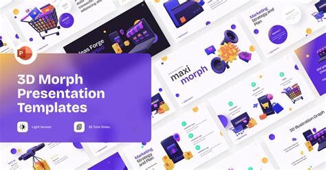 morph powerpoint template   morph envato