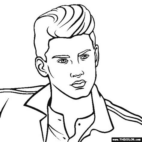 Zayn Malik One Direction Coloring Page Zayn Malik Coloring One