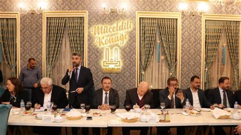 Erzurum da AK Parti ev sahipliğinde sivil toplum kuruluşlarıyla