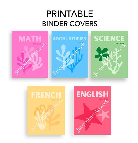 Preppy Binder Covers Ubicaciondepersonascdmxgobmx