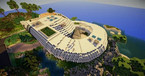 Modern House 8 Home Curve Minecraft Project