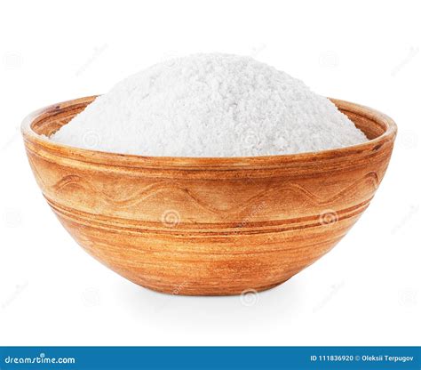 Salt In Bowl Stock Photo Image Of Background Closeup 111836920