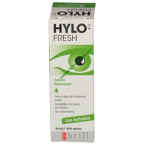 Hylo Fresh Colirio Lubricante 10ml Alivio Irritación y Ojos Rojos