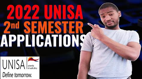 Unisa Semester 2 Applications For 2022 How To To Apply At Unisa Online