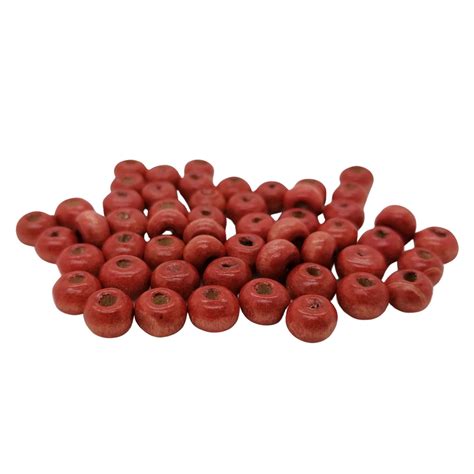 Ronde Houten Kralen Terracotta Rood 6mm 600 Kralenwinkel Albertien