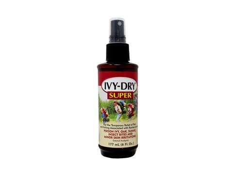 Ivy Dry Super Itch Relief Spray 6 Ounce