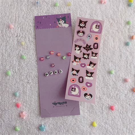 Kuromi Sticker Sheet