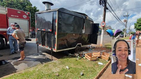 Dono de trailer de lanches que explodiu após vazamento de gás morre em