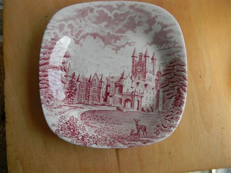 Vintage Enoch Wedgewood Tunstall Square Bread And Butter Plate Etsy