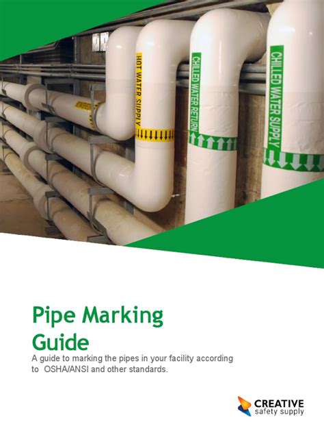 Pipe Marking Guide: A Guide To Marking The Pipes in Your Facility According To OSHA/ANSI and ...