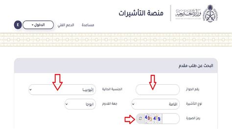 كيفية الاستعلام عن تأشيرة عمل برقم الجواز في السعودية خدمات السعودية