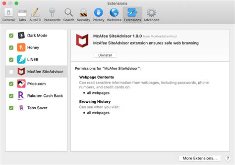 How To View Remove And Add Safari Extensions On Mac