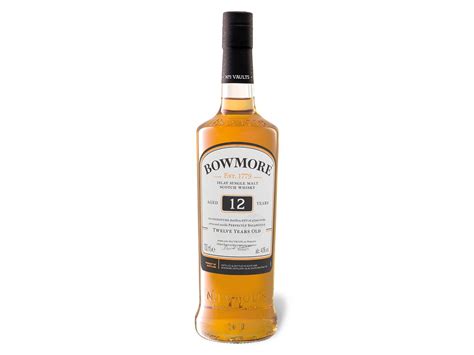 Bowmore Jahre Islay Scotch Single Malt Mit Geschenk