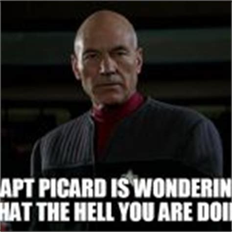 Jean Luc Picard Meme Generator - Imgflip