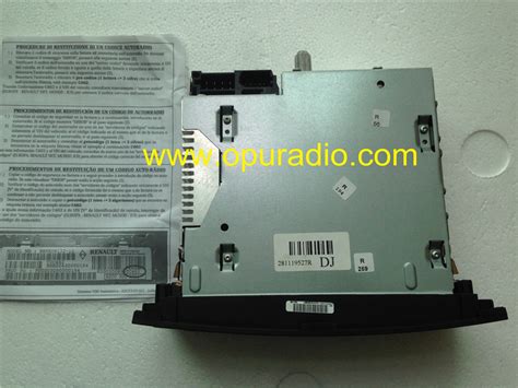 Renault Cd Radio Vdo Nisrdw Koleos Europe Mp Nissan Jy A