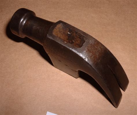 Vintage 7oz Plumb Curved Claw Hammer Head With Makers Mark Ebay