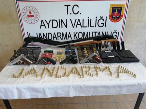 Aydın ve Konya da silah kaçakçılığı iddiasıyla 6 kişi yakalandı