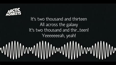 Arctic Monkeys New Song Lyrics Youtube