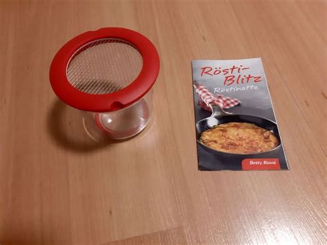 Betty Bossi Rösti Blitz Rezeptbüchlein Kaufen auf Ricardo