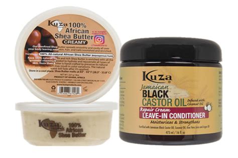 Kuza 100% African Shea Butter and Hair Leave-in conditioner | Shop ...