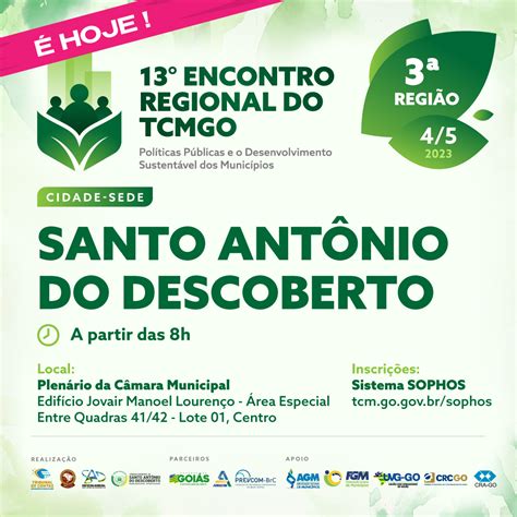 Santo Ant Nio Do Descoberto Recebe Hoje O Encontro Regional Do