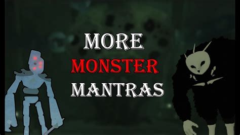 New Monster Mantras Deepwoken Youtube