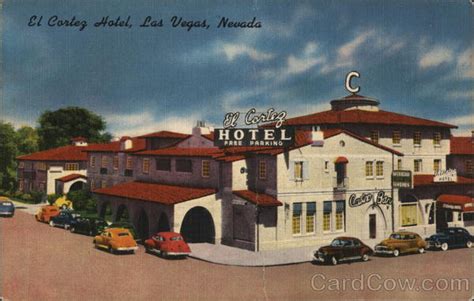 El Cortez Hotel Las Vegas, NV Postcard