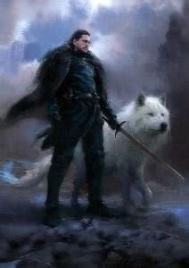 Jon Snow Wolf Wallpapers - Wolf Background Images