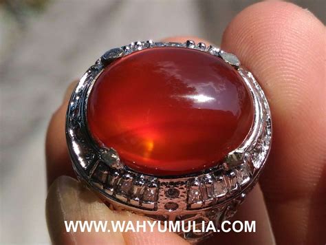 Batu Akik Red Borneo Super