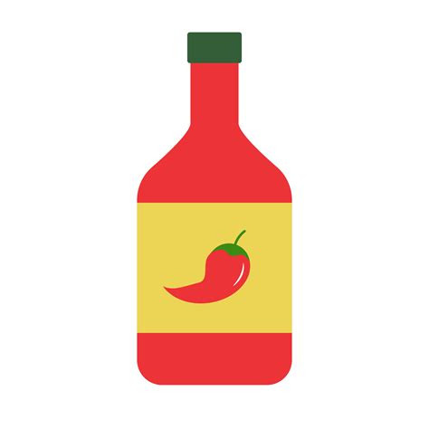 Simple Hot Sauce Icon Vector Art At Vecteezy