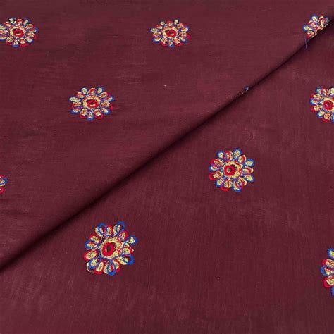 Cambric Cotton Embroidery D Thekapra