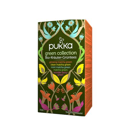 Achetez Pukka Green Collection Th Biologique Sachets Kanela