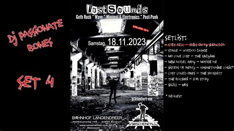 Lost Sounds November 2023 Set 4 Post Punk Gothic Rock Goth Wave