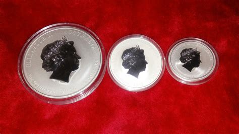 5 oz. 1 oz. And 1/2 oz. Australian.999 fine silver coins | Silver coins ...