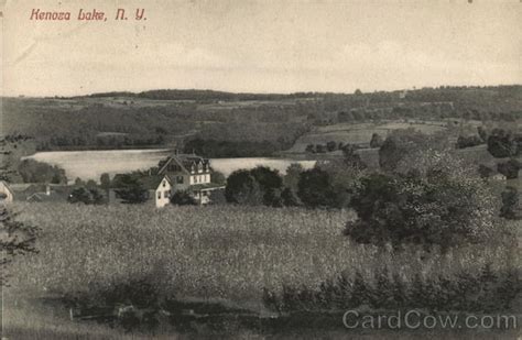 Kenoza Lake New York Postcard