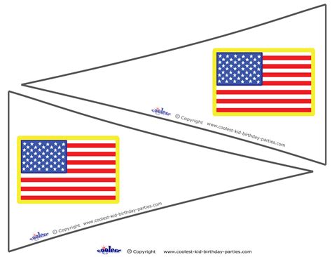 Printable American Flags - Coolest Free Printables