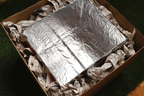 Diy Reflector Oven From Cardboard Boxes