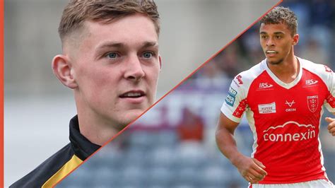 Corey Hall And Jack Broadbent Rugby League Club Swap