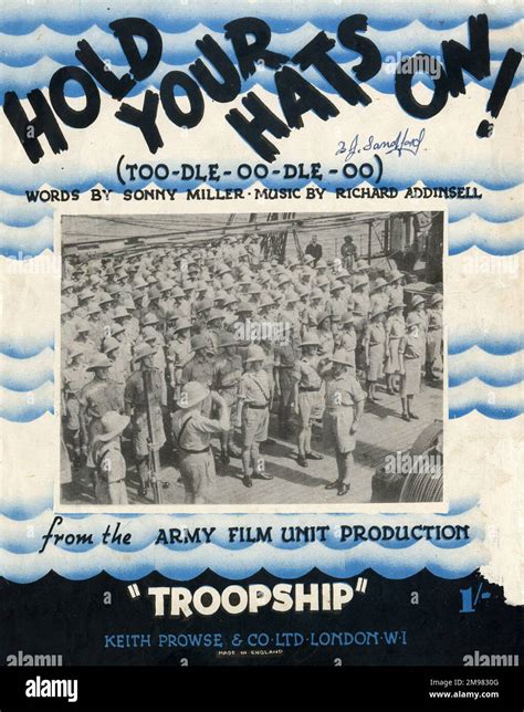 World War Ii Sheet Music Hi Res Stock Photography And Images Alamy