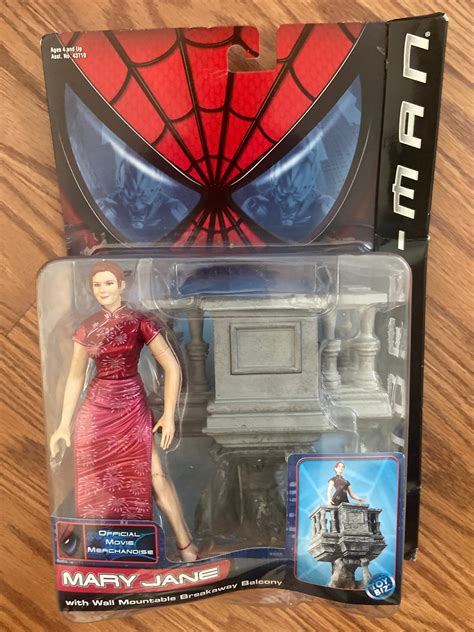 Spider Man Official Movie Merchandise Mary Jane Action Figure Etsy