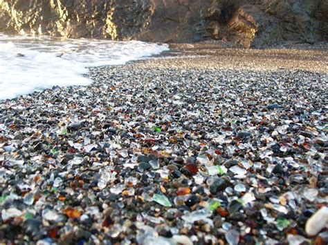 Glass Beach At Fort Bragg In California Amusing Planet