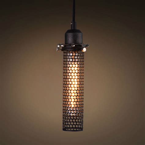 Cylinder 1 Light Industrial Pendant Lighting