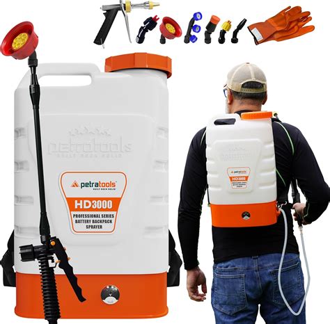 Amazon PetraTools 3 Gallon Backpack Sprayer ProKit HD3000