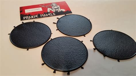 100mm Round Bases Proxie Models