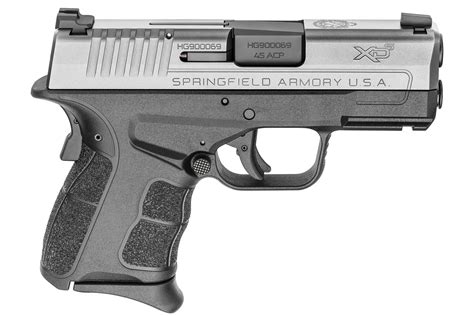 Shop Springfield Xds Mod2 33 Single Stack 45 Acp Pistol With Stainless Slide And Tritium Front