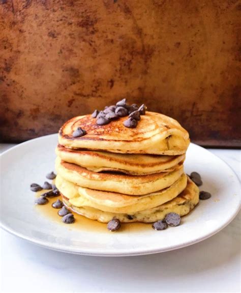 Oat Flour Chocolate Chip Pancakes The Dish On Healthy