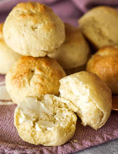 No Yeast Dinner Rolls Super Easy Maes Menu