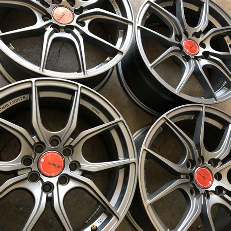 16 Inch Rays Rpc Rims Car Accessories Tyres And Rims On Carousell